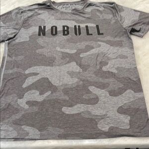 NOBULL Gray Camo Men's Shirt